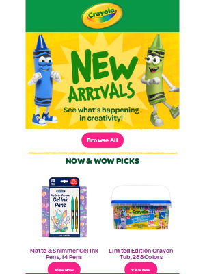 Crayola - New! New! New! New! New! New!