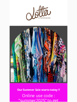 Lotta Stensson Designs - TODAY >>> Summer Sale starts >>> Dont Miss out