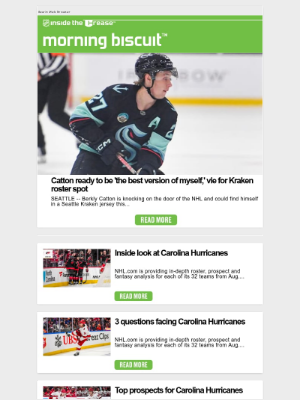 NHL - Your morning league news is here!
