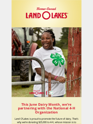 landolakes.com - Raise a glass to #JuneDairyMonth! 🥛🐄🧈