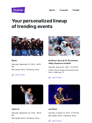 Teespring - Your event lineup: Duelo