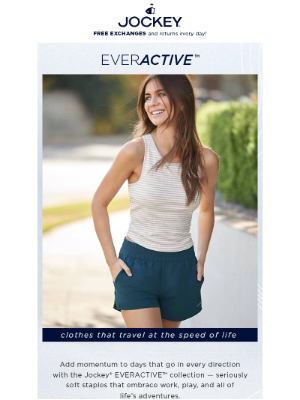 Jockey - 📢 Incoming! Shop our latest women's activewear!