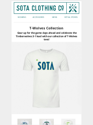 Sota Clothing - T-Wolves Tees!
