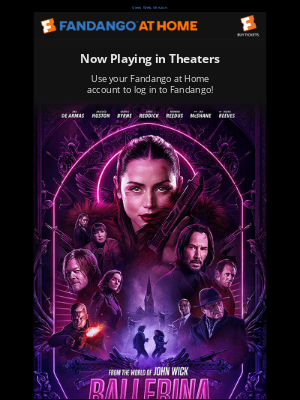Vudu - 🎟️ 🍿Now Playing: ‘Ballerina’