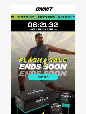 Onnit - Final hours: 15% off ends tonight