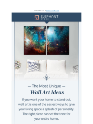 Discover the most beautiful & unique wall art! 🤩