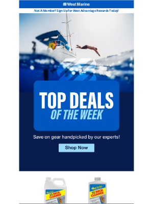 West Marine - Top Deals of the Week: Save Big on Expert-Approved Gear!