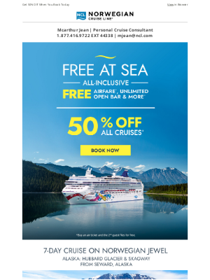 Norwegian Cruise Line - Save On Your Next Alaska Cruise