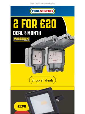 Toolstation (United Kingdom) - Deal of the month is here!