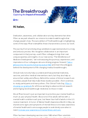 Pfizer - The Mindfulness of Medicine Development