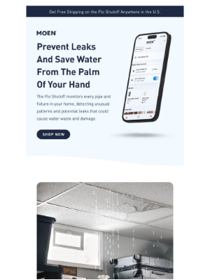 Moen - A Small Leak Could Cost You Thousands