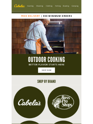 Cabela's (Canada) - 🔥 Take Your Cooking Outside – Savor Every Moment