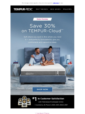 Tempur-Pedic - Special savings on cloud-like comfort