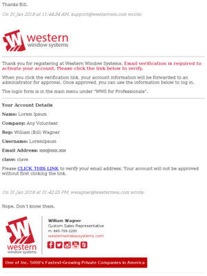 Western Window Systems - Thank you for registering at Western Window Systems - #CVC00007115