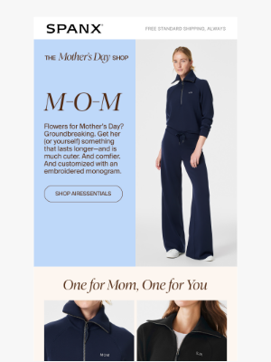 Spanx - Monogrammed AirEssentials = perfect gift