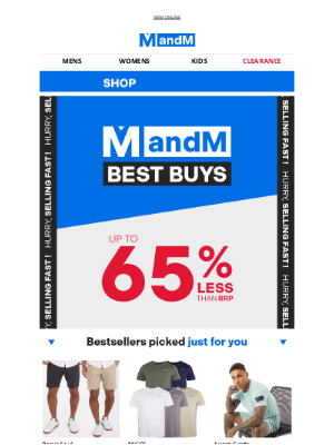 M and M Direct (United Kingdom) - Shop the MandM Best Buys ✨ Trainers, Hoodies, Jackets and more