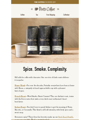 Peet's Coffee - Fall’s getting spicy 🔥