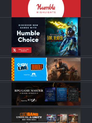 Humble Bundle - This Week at Humble: Unleash Epic Adventures with the RPG Game Master Bundle!