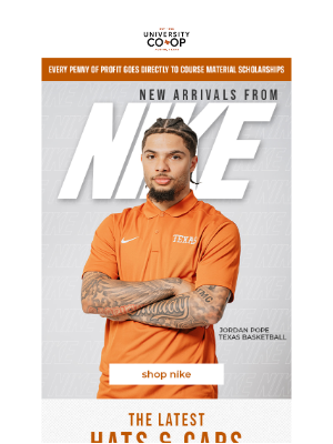 University Co-op - The Latest Longhorn Nike Styles
