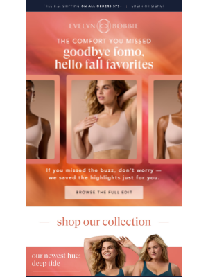 Evelyn & Bobbie - Our boldest looks. Your new favorites.