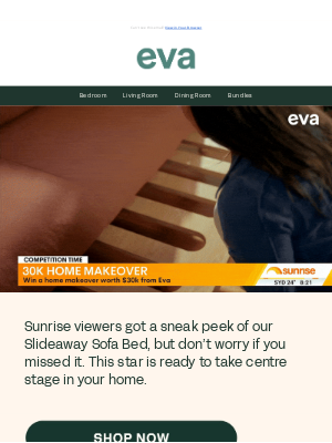 Eva (Australia) - Did you see us on Sunrise? 👀
