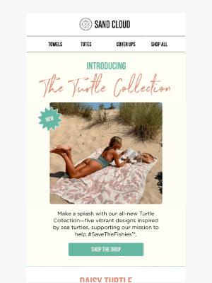 Sand Cloud Towels - 🐢 NEW: The Turtle Collection Is Here! 🐢