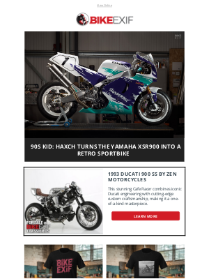 Bike EXIF - 90s Kid: HAXCH Turns the Yamaha XSR900 Into a Retro Sportbike