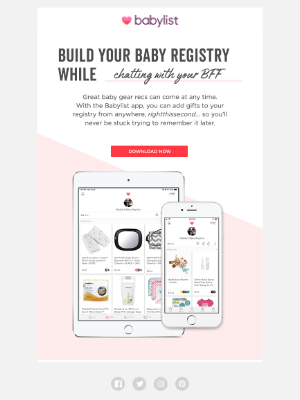 Babylist - We dare you not to 👀 at this app…