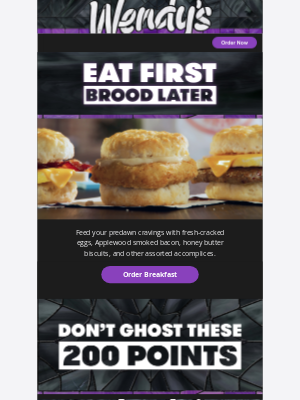 Wendy's - Escape the breakfast graveyard 🪦