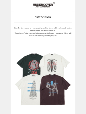 Undercover - UNDERCOVER ONLINE STORE NEW ARRIVAL