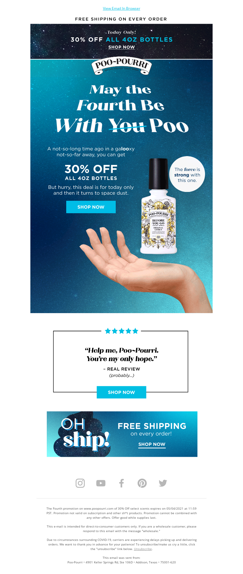 Poo~Pourri - In a GaLOOxy far far away