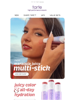 Tarte Cosmetics - join our click™