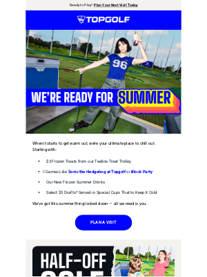 Topgolf - Summer starts NOW 😎⛳️