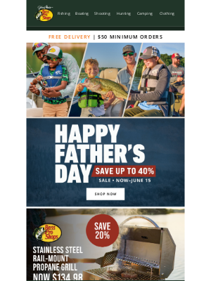 Bass Pro Shops - Create Unforgettable Memories This Father's Day