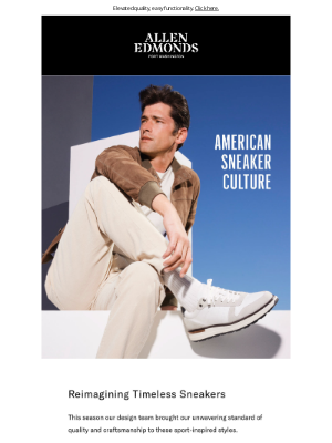 Allen Edmonds - Classic sneakers upgraded