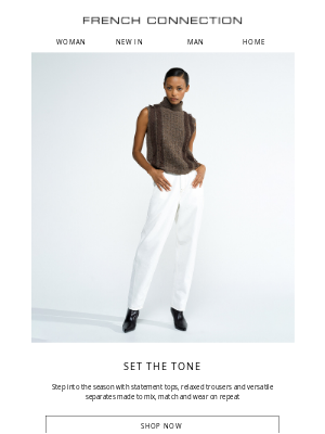 French Connection (United Kingdom) - Your new-season wardrobe starts here 🍂