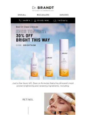dr. brandt Skincare - Discover Best-in-Class Clinicals ✨