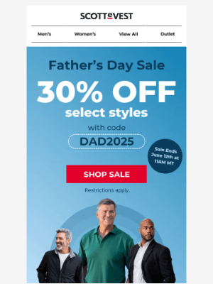 Scottevest - Celebrate Dad