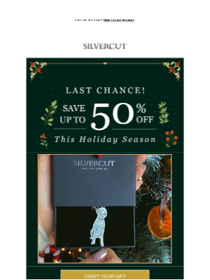 Silvercut - 🎄 Don’t Miss Out On Your Xmas Gifts 🎄