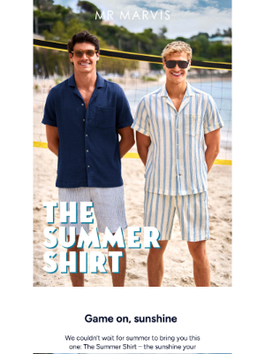 Mr Marvis - New: The Summer Shirt