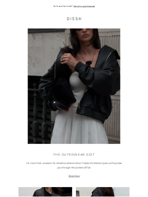 Dissh (Australia) - The Outerwear Edit