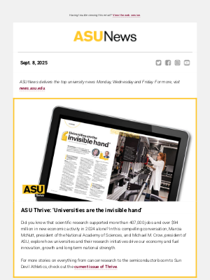 Arizona State University - President Crow on why research matters