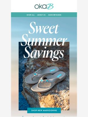 Oka-B - Sweet Summer Savings ☀️