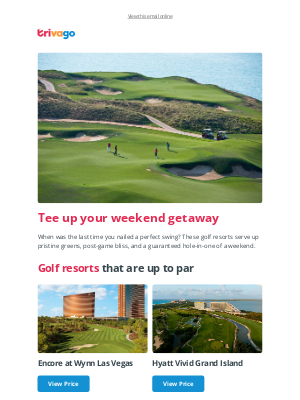 Trivago - Time to tee off ⛳