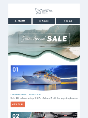 Regent Seven Seas Cruises - Your Ticket to Our Best Semi-Annual Sale Deals Is Inside!