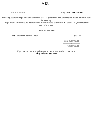 MGM Resorts - We are confirming receipt of a $492.00 order.