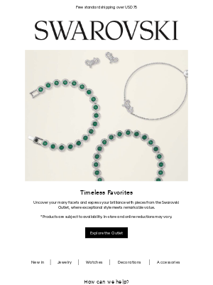 Swarovski - Exclusive invitation to the Outlet edit