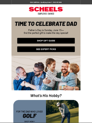 SCHEELS - Stuck on what to get Dad?