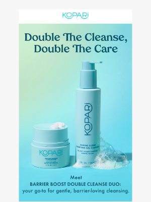 Kopari Beauty - 2 Steps. 1 Glowing Barrier. ✨