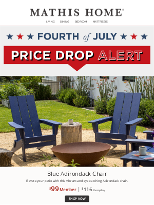 Mathis Brothers Furniture - Price Drop Alert ☀️ Save More on Outdoor